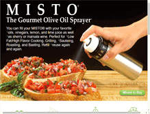 Tablet Screenshot of misto.com